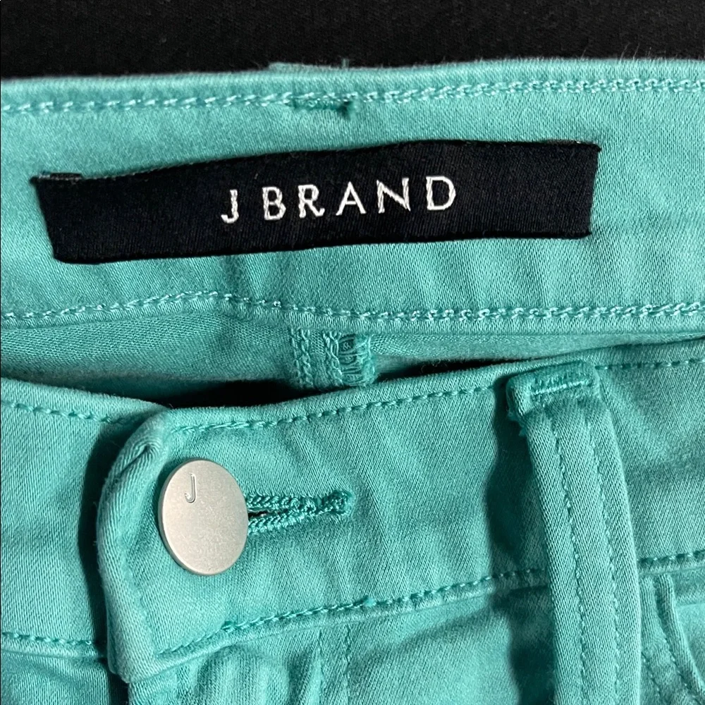 J Brand Turquoise Skinny Straight Leg Jeans Size 27